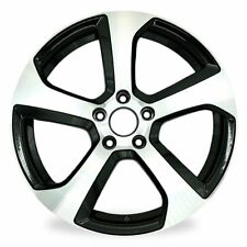 For Volkswagen Golf GTI OEM Design Wheel 18” 14-20 18x7.5 Machined Black 69980 picture