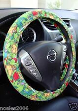 Hand Made Steering Wheel Covers Teenage Mutant Ninja Turtles TMNT Packed picture