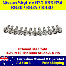Titanium Exhaust Manifold Stud Kit For Holden Commodore VL RB30 picture
