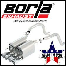 Borla Touring Axle-Back Exhaust System Fits 2005-2008 Chevy Corvette 6.0L 6.2L picture