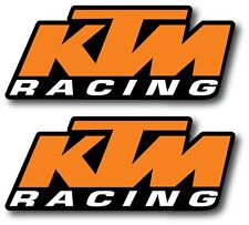 2X KTM DECAL STICKER 3M US MADE WHEEL MOTO HELMET VEHICLE WINDOW CAR RACING GP picture