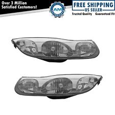 Headlight Set Left & Right For 2001-2002 Saturn SC1 SC2 GM2502216 GM2503216 picture