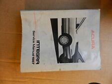 1987 Acura Integra Service Repair Manual Dealership Book OEM Specs Tools Documen picture