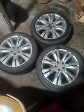 2007-2013 MERCEDES S550 WHEEL RIM WITH TIRE SET OF 3 18