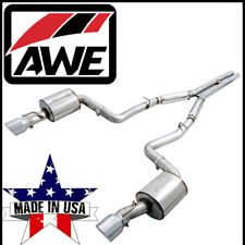 AWE Non-Resonated Touring Cat-Back Exhaust Kit fit 15-24 Dodge Charger 6.4L/6.2L picture