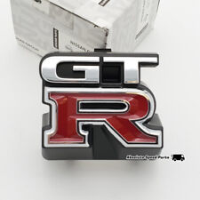 GENUINE Nissan R33 GT-R Front Emblem OEM Badge 62896-24U00 **IN STOCK** picture