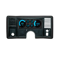 Monte Carlo/El Camino 78 - 88 Replacement Digital Gauge Cluster Teal LEDs  picture