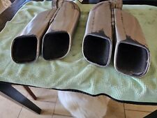 Used Porsche Cayenne 955/957 turbo dual exhaust tips 7L5253681B left and right picture