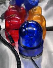 Yellow 12v - Red And Blue Vintage Cop Car Like. Magna Mount Special Use Or Priv picture