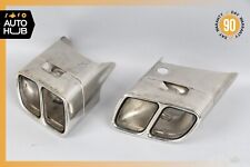 Mercedes W221 S600 CLA45 AMG Exhaust Muffler Tips Left and Right Set of 2 OEM picture
