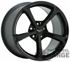 19x12 Corvette Grand Sport C6 black wheel rim Factory OEM NEW GM 19