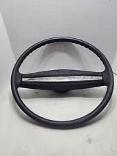 1971-1977 Chevy Nova Steering Wheel Black Used OEM picture