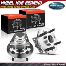 2x Rear LH & RH Wheel Hub Bearing Assembly for Saturn SW2 1993-01 SC SC1 SC2 SL1 picture