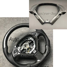 for Infiniti G25 G37 G35 2007-2013 Cover Carbon Steering Wheel Button Cover/Trim picture