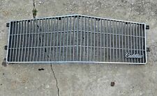 1990 - 1992 Cadillac Fleetwood Brougham Header Panel Chrome Grille OEM 20684351 picture