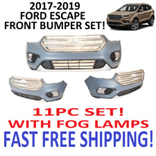 2017 2018 2019 FORD Escape Front Bumper Cover with grills and fog lamps NEW picture