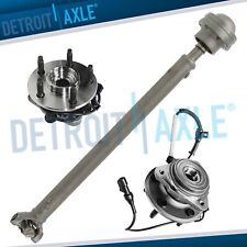 Front Drive Shaft + Front Wheel Hubs for Ranger B3000 B4000 Explorer w/ ABS 4WD picture