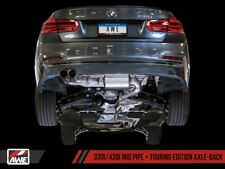 AWE Touring Edition Axle Back Exhaust Single w/ 80mm Black Tips for BMW F3X 328i picture