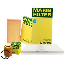 Mann Oil Air Paper Cabin Filter Service Kit For BMW E53 X5 M54 N62 L6 V8 01-06 picture