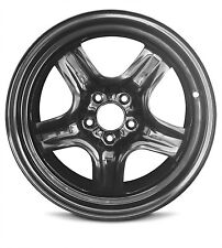 New 17 Inch Steel Wheel Rim For 2005-2012 Chevy Malibu 5 Lug 110mm Black 17