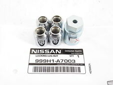 Genuine OEM Nissan Infiniti 999H1-A7003 Security Wheel Lock Lug Nut Set picture