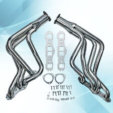 Stainless Long Tube Manifold Headers Fit Olds Cutlass Delta 65-74 350 400 455 X6 picture