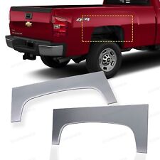 Upper Rear Wheel Arch Skin fits 07-14 Chevy Silverado pickup Pair picture
