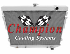3 Row Racing Champion Radiator for 1973 1974 1975 1976 Plymouth Duster V8 Engine picture