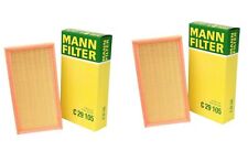 Mann Pair Set of 2 Engine Air Filters C 29 105 For BMW E38 750iL 1995-2001 picture