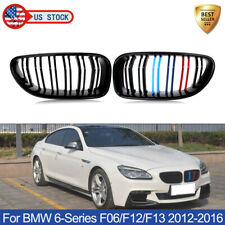 Black M Color Kidney Grille Grill For BMW M6 F06 F12 F13 650i 640i 2012-2017 picture