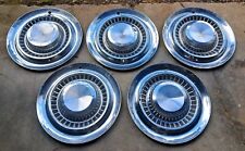SET OF 5 1956 PONTIAC STAR CHIEF CHIEFTAIN CATALINA 15 WHEEL COVERS HUBCAPS 4 56 picture
