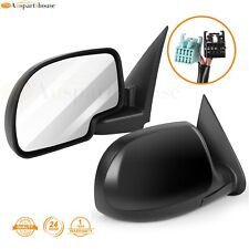 Pair Side View Mirrors Heated Arrow Turn Signal Power for 03-06 GMC Sierra 1500 picture