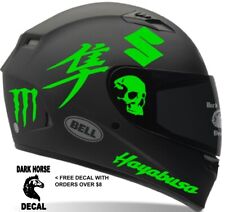 Hayabusa Helmet decal kit. Custom Motorcycle helmet decal kit. picture