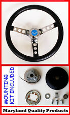 1964-1965 Chevelle El Camino Chevy Pick Up GRANT Black Steering Wheel 13 1/2