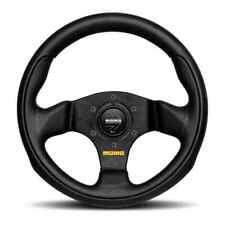 MOMO Motorsport Team Street Steering Wheel, Black Leather, 300mm - TEA30BK0B picture