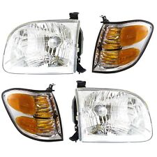 Headlight Kit For 2001-2004 Toyota Sequoia Left/Right Side Built Up To 08/2004 picture
