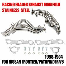 FOR 98-04 NISSAN FRONTIER/PATHFINDER V6 STAINLESS RACING HEADER EXHAUST MANIFOLD picture