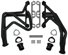NEW 67-80 MOPAR LONG TUBE HEADERS,273-360 SMALL BLOCK,BLACK,PLYMOUTH BARRACUDA picture