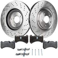 Front Brake Disc Rotors and Pads Kit For Mercedes-Benz SLK55 AMG 2005 2006-2010 picture