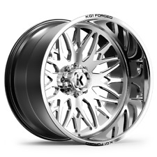 24x12 KG1 Forged KC014 Trident Polished FORGED Wheel 8x170 (-44mm) picture