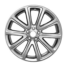20x8.5 10 Spoke Refurbished Alloy Wheel Painted Light Silver Metallic 560-03994 picture