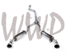Stainless Dual CatBack Exhaust Muffler System For 16-22 Chevy Camaro 2.0L Turbo picture