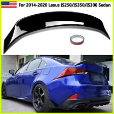 Glossy Black ABS Rear Trunk Spoiler Wing For 2014-2020 LEXUS IS200t IS250 IS350 picture