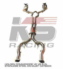 KS RACING 76MM/3 INCH FULL EXHAUST SYSTEM FOR HOLDEN COMMODORE V8 VE picture