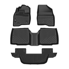 Floor Mats Liners for 2015 2016 2017 2018 2019 Ford Explorer 7 Seat 2015-2019 picture