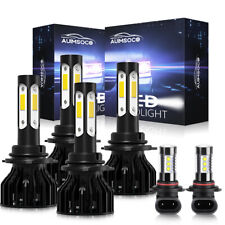 6Pcs Led Headlight High Low Fog light Bulbs 6Pcs For Dodge Avenger 2008 2009 Kit picture