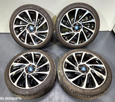 ✅ 14-20 OEM BMW i8 I12 I15 R20 Rim Wheels 5x112 Style 625 SET Tires Bridgestone picture