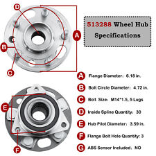 1x Front or Rear Wheel Hub Bearing fit Buick Regal LaCrosse Allure Cadillac CTS picture