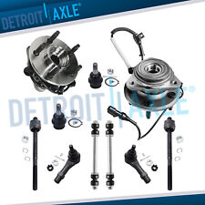 10pc Front Wheel Hub and Bearing Set & Suspension Kit Ford Ranger and Mazda 4x4 picture