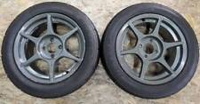 JDM RareP1 Racing 15 inch 7J +38 PCD100 4 holes P1 RACING Civic Roadst No Tires picture